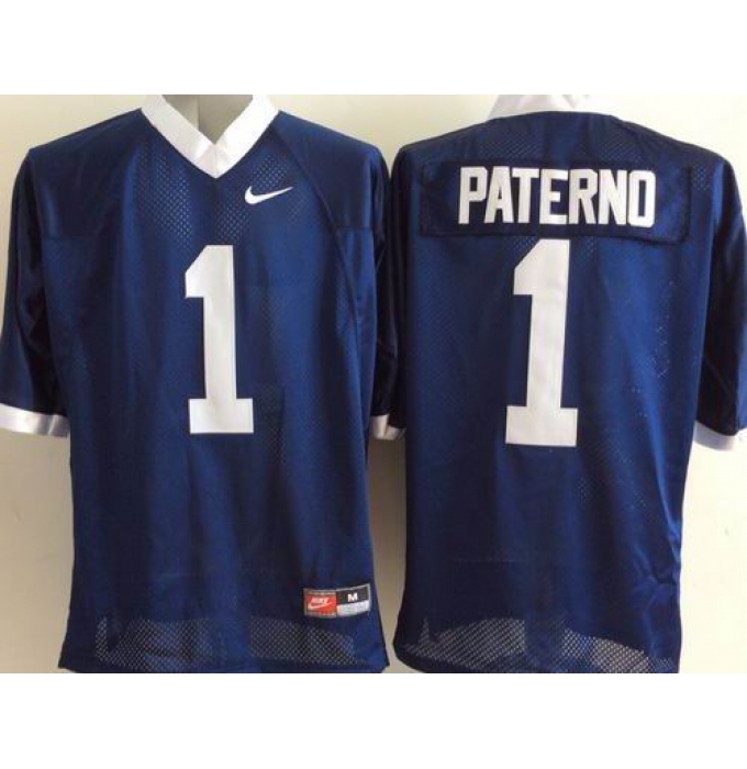Penn State Nittany Lions #1 Joe Paterno Navy Blue Stitched NCAA Jersey
