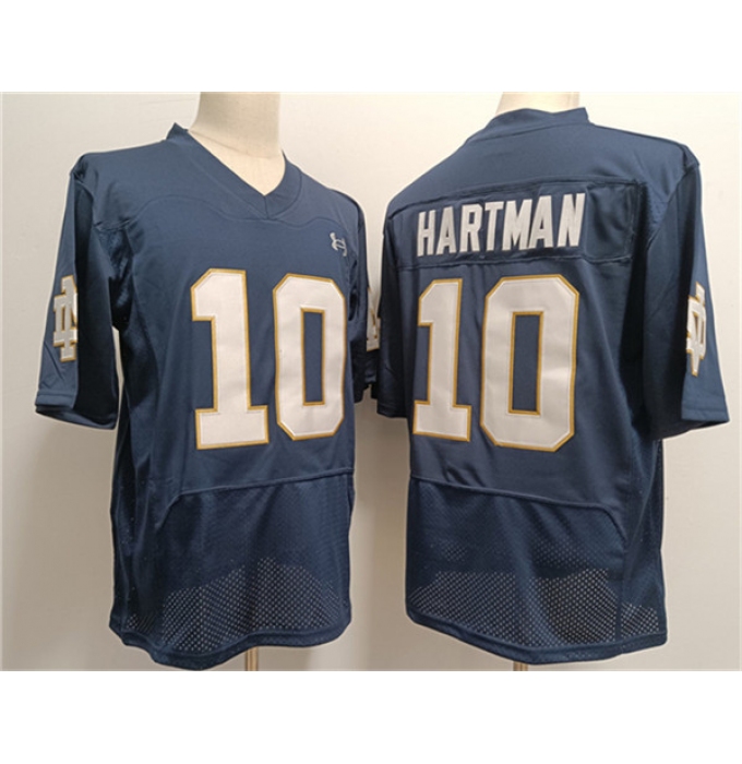 Men's USC Trojans #10 Sam Hartman Navy With Name Stitched Jersey