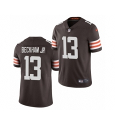 Cleveland Browns #13 Odell Beckham Jr Brown 2020 Vapor Limited Jersey