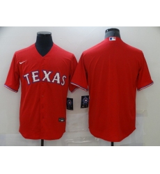Men's Nike Texas Rangers Blank Red Home Stitched Baseball Jersey