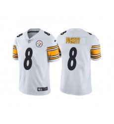 Men's Pittsburgh Steelers #8 Kenny Pickett 2022 White Vapor Untouchable Limited Stitched Jersey