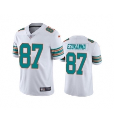 Men's Miami Dolphins #87 Erik Ezukanma White Color Rush Limited Stitched Football Jersey