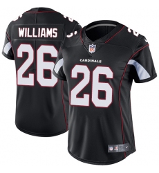 Women's Nike Arizona Cardinals #26 Brandon Williams Black Alternate Vapor Untouchable Limited Player NFL Jersey
