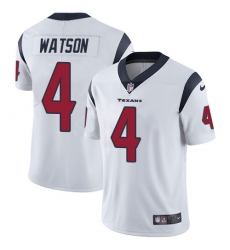 Youth Nike Houston Texans #4 Deshaun Watson Elite White NFL Jersey