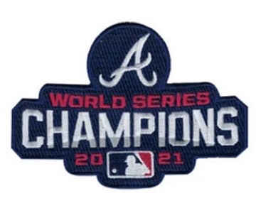 Atlanta Braves 2021 World Series Champions Embroidered Patch